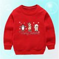 thumbnail image 3 of Sudaderas de Papá Noel para niños, ropa de marca navideña, jersey de manga larga para bebés, niños y niñas, suéter para niños pequeños, ropa de algodón, 3 of 5