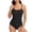 Black D, variant on Zpanxa Fashion Slim Jumpsuit Swimsuit for Women Summer Sports Surf Suit Solid Color