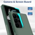 thumbnail image 3 of Decase Heavy-Duty Rugged Case for Samsung Galaxy S23 Ultra,Dual Layer Military Grade Drop Protection Anti-Fingerprint Anti-Scratch Hard Back Cover Silicone Bumper Shockproof Protective Case,Darkgreen, 3 of 5