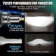 thumbnail image 4 of bombillas LED H7 de 30000 lm, 360 H1, HB3, HB4, 9012 HIR2, H11, H8, 9006, 9005, para faros delanteros de coche, antiniebla, 3000 K, 6000 K, 12 V, chips 3D., 4 of 5