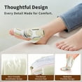 thumbnail image 4 of EliaValth Bunion Corrector for Women, Adjustable Big Toe Brace with Knob & Angled Plates, Toe Alignment Support for Hallux Valgus Relief, Medium Size,  Yellow, 1 Pack, 4 of 10