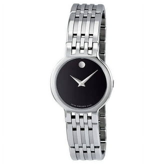 Movado Museum Classic Stainless Steel Blue Dial Watch Women's