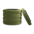 thumbnail image 5 of Jennifer Taylor Home Fuji 19" Oversized Round Storage Ottoman, Olive Green Performance Velvet, 5 of 9