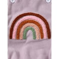 thumbnail image 6 of Suealasg Newborn Girl Romper Overalls 3M 6M 9M 12M Infant Sleeveless Square Neck Rainbow Strawberry Embroidery Jumpsuit Baby Girl Summer Clothes, 6 of 7