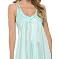thumbnail image 5 of Casual Nights Women's Satin Lace Camisole Nightgown, 5 of 5