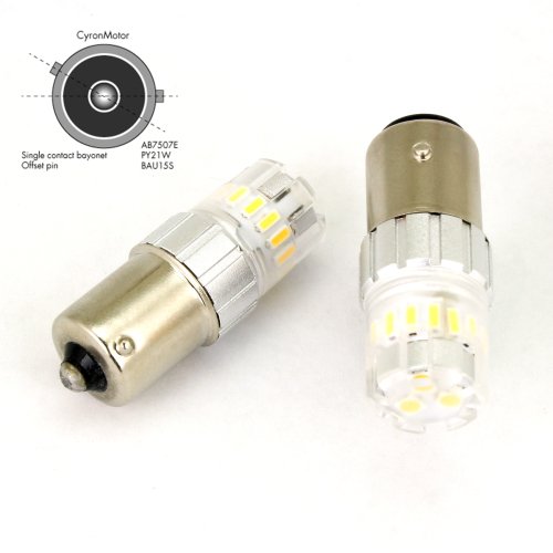 Cyron Lighting Py21w LED Bulb, Amber