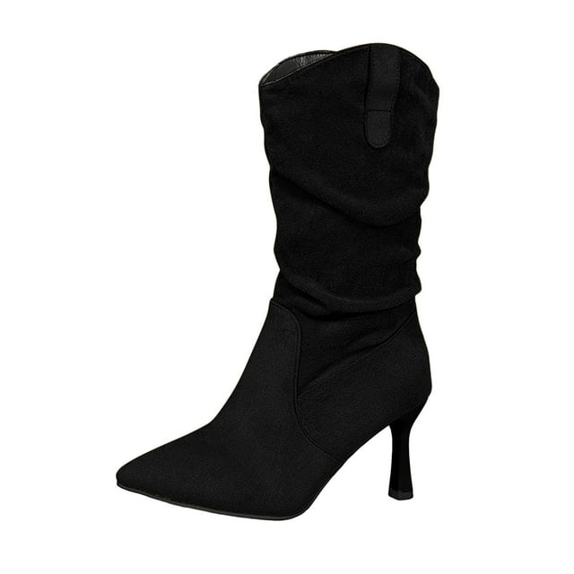Bottes d'Hiver pour Femmes Bottes Cheville Loisirs Extérieur Automne et Hiver
