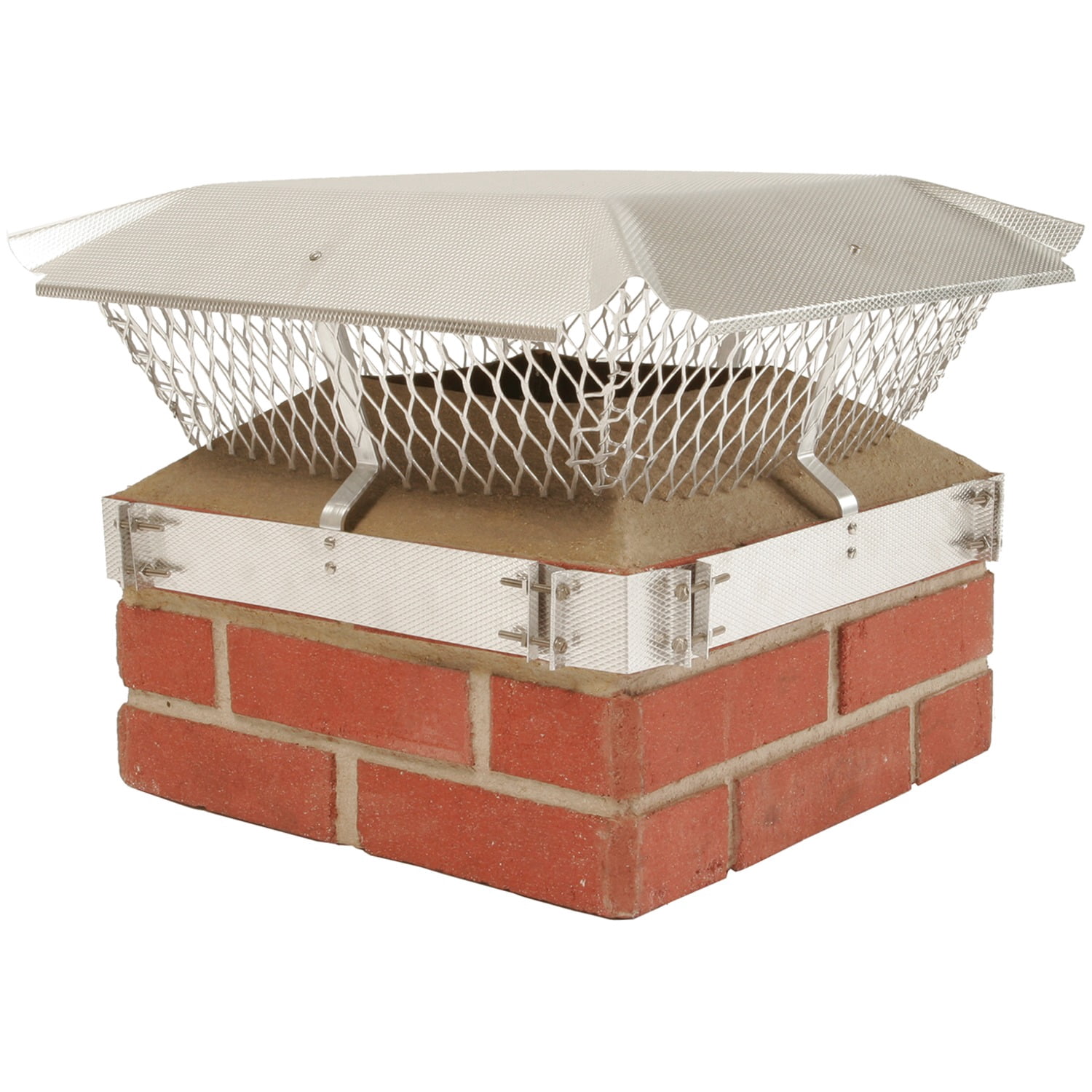 HY-C 188B Duro-Shield Single Flue Aluminum Chimney Cap (16" x 16")