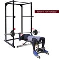 thumbnail image 3 of Costway Power Rack Pull Chin Up Bars Squat Lift Cage Fitness Workout Strength Training, 3 of 10