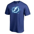 thumbnail image 2 of Men's Blue Tampa Bay Lightning Logo Hometown Collection Local T-Shirt, 2 of 3