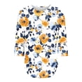 thumbnail image 4 of Weiqiqre Spring Tops for Women Pleated Summer Tops 2025 Ruffle Bell Sleeve Fasion Trendy Spring Blouses, 4 of 9