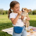 thumbnail image 5 of Cevemin Silicone Dog Training Waist Bag Clip Type Pet Treat Pouch Portable Snack Food Holder for Outdoor Walking, 5 of 6