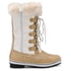 thumbnail image 2 of Dream Pairs Botas de nieve cálidas de invierno para mujer Botas de nieve informales impermeables a media pantorrilla para exteriores RIVER_1 Dream Pairs MAINE, 2 of 6
