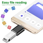USB C to USB Adapter, Type C to USB A adapter 4-Pack, Type C USB 3.0 Charger OTG Converter