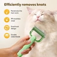 thumbnail image 5 of Dog Shedding Brush Undercoat Rake for Dogs & Cats, Extra-Wide Dog Grooming Brush & Deshedder Comb for Long Hair Sturdy Durable, 5 of 8