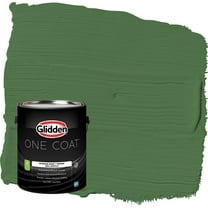 Glidden One Coat Clover Leaf / Green Semi-Gloss Interior Paint with Primer, 1 Gallon