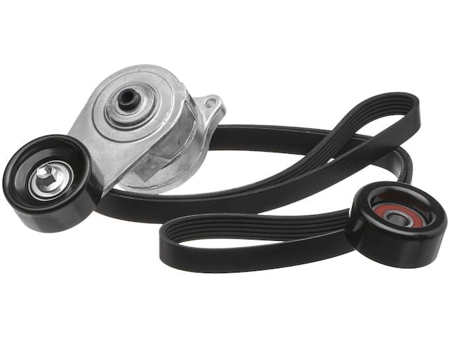 Serpentine Belt Drive Component Kit Compatible with 2003 2013 Acura MDX V6 2004 2005 2006 2007 2008 2009 2010 2011 2012 Walmart