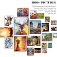 thumbnail image 5 of Pintura al óleo sobre lienzo - Pintura por números - 16 x 20 pulgadas - El mejor regalo para adultos y niños, 5 of 5