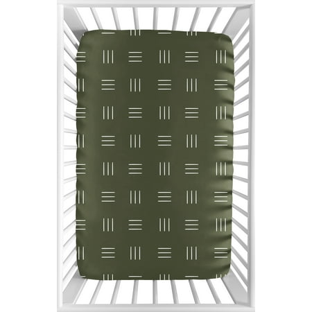 UPC: 0846480094043 | Jungle Hatch Print Mini Fitted Crib Sheet by Sweet Jojo Designs
