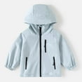 thumbnail image 2 of MEZZALL Kids Boys Jacket Windproof Hooded Outdoor Coat Lightweight Breathable Fall Winter Casual Sports Jackets Children Tops Relaxed Fit Toddler Dailywear, 2 of 9