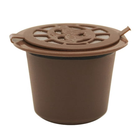 

Herbruikbare - Nespresso Machine Capsule Plastic Filter Cup Spoon Brush Reusable Coffee Capsule Refillable