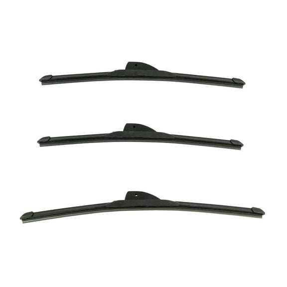 Geelife Tech Windshield Wiper Blade Front & Rear 3pc Set
