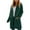 Aa-green, variant on Women's Open Front Coatigan Long Sleeve Casual Lapel Cardigan Coat with Pockets Fall Winter Mid-Length Solid Coats