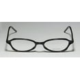 thumbnail image 3 of new vera wang v38 womens/ladies designer full-rim black frame demo lenses 49-17-135 eyeglasses/eyewear, 3 of 8