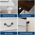 thumbnail image 7 of Huisuilinss 7 Drawer Dresser For Bedroom,Farmhouse Tall Dresser With Jewelry Storage,Wood Chest Of Drawers,Large Vertical Dresser,Modern Storage Cabinet For Bedroom Living Room Hallway, 7 of 7