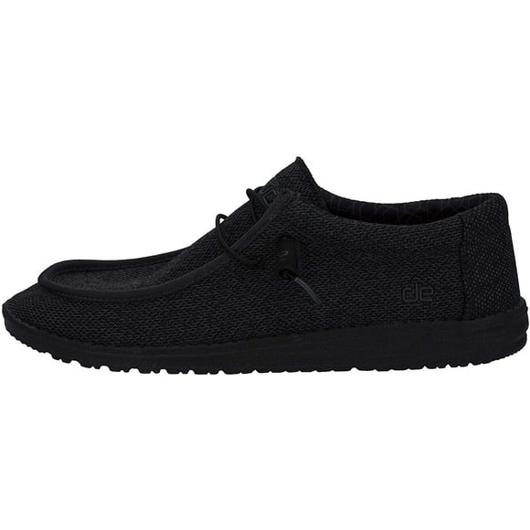 Hey Dude Mocassins Wally Sox - Noir Total - Taille 10