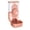 B002- Pink, variant on Automatic Pet Feeder, Automatic Cat Feeder, Automatic Dog Feeder, Pet Feeder Automatic, 9X6X4.5 in Wall-Mounted Green Storage Pet Feeding System with Clear Transparent Compartment