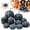 Dark Blue, variant on Clearance Under $9.9! 10PACK Fall Blue Pumpkins, Assorted Artificial Decor for Halloween & Thanksgiving Table, Plastic, (One Size, Dark Blue)