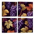 thumbnail image 2 of OWNTA Grape Pattern 4PC Canvas Wall Art Paintings for Living Room - Canvas Framed Print Wall Artworks Bedroom Decoration Office Wall Decor, 2 of 5