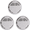 White/3 Pack, variant on Smoke Alarm Detector Home Safety Sensor Alert