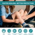 thumbnail image 3 of QARUN Hydrocolloid Roll for Wound Care,Pimple Patch Roll Tape Medical Grade Bandages for Acne,Blisters,Burn Self-Adhesive Ultra Absorbent Flexible Waterproof 2In Width Diy Size(2In*16Ft), 3 of 7