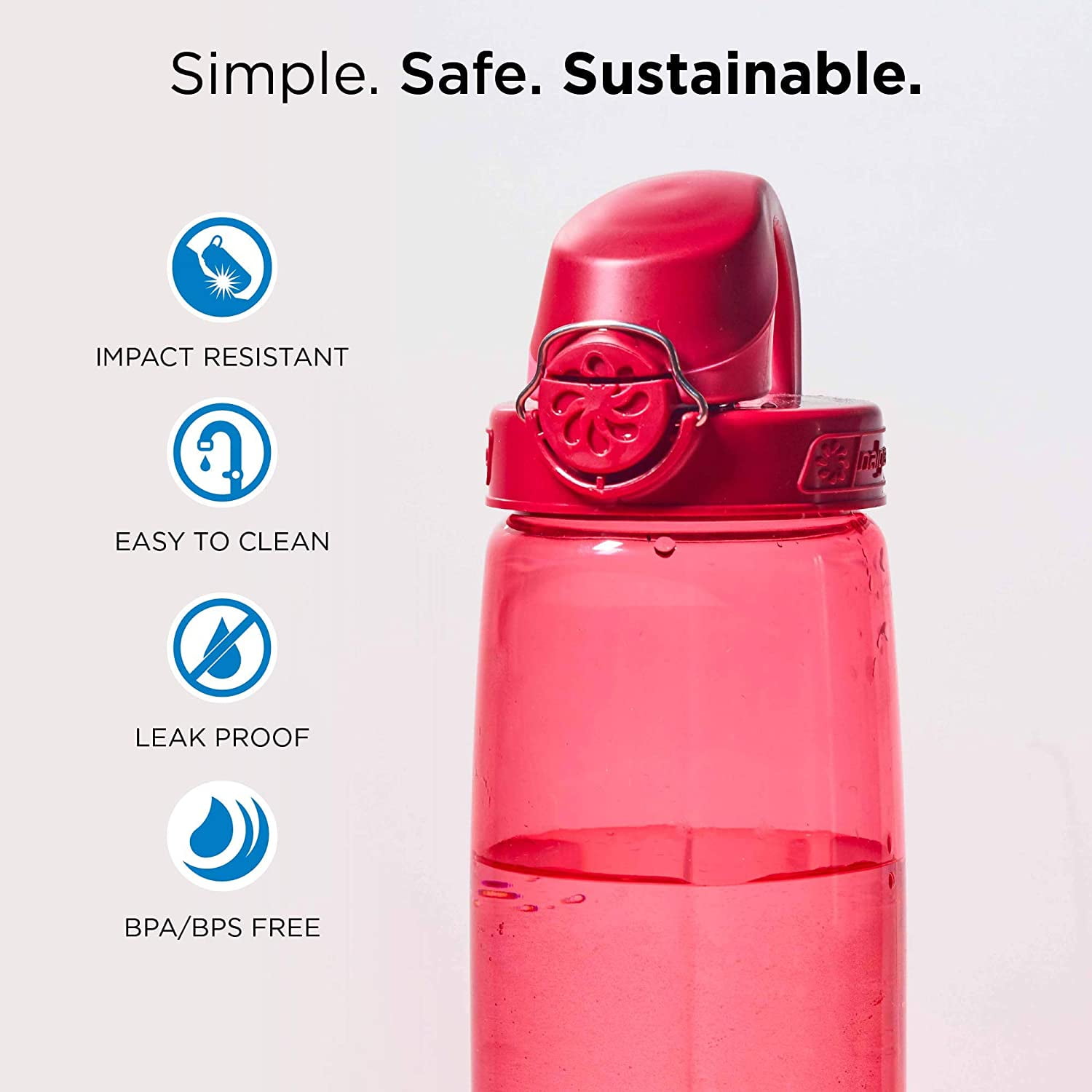 NALGENE 342260 12 oz Sustain Tritan BPA-Free Kids on the Fly