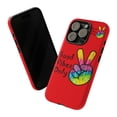 thumbnail image 2 of Good Vibes Only Red iPhone 15 Case-iPhone 13 Case-iPhone Case-iPhone, 2 of 3