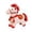 Red2, variant on ZJNGJC 30cm Fortune Horse Stuffed Toy with Chinese Blessing Saddle, Festive Horse Plush Companion, Ideal Gift for Lunar New Year & Home Decor Red1
