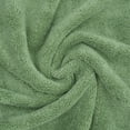 thumbnail image 4 of American Soft Linen Luxury Turkish Hand Towel Set, 100% Cotton 4 Piece Hand Face Towels for Bathroom and Kitchen,  Sage Green, 4 of 9
