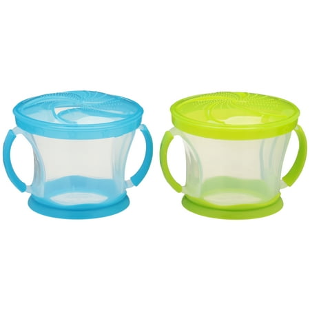 Munchkin Snack Catcher Snack Cup, Colors May Vary, 2 pack