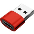 thumbnail image 3 of T-HOTLYST Short USB C to USB Adapters USB Type C Female to USB2.0 Male Adapters Connectors OTG Adapters for Phone Laptops, 3 of 19