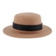 thumbnail image 2 of Sombrero Fedora Sunnimix para hombres Sombrero de jazz plano, 2 of 8