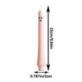 thumbnail image 2 of Cute Ghost Taper Candles, Halloween Spooky Ghost Face Long Stick Candles, Decorative Dinner Candlesticks for Halloween Party Home Table Decor, Pink, 2 of 6
