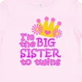 thumbnail image 4 of Inktastic I'm the Big Sister to Twins. Girls Baby T-Shirt, 4 of 5