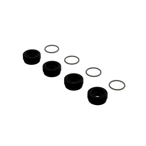 ARRMA Aluminum Front Hub Nut Black Inc. O-Rings 4 ARA330775 Elec Car/Truck Replacement Parts