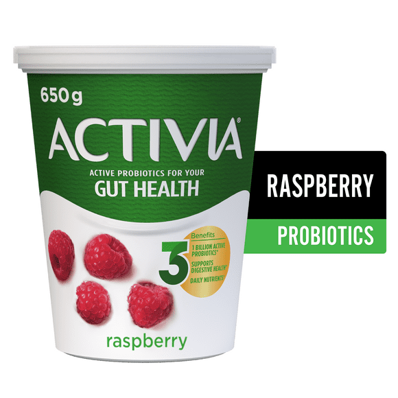 Activia Probiotic Yogurt, Raspberry, 650 g