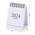 thumbnail image 6 of Mosey 2023-2024 Mini Desk Calendar Plan Book Spiral Coil Page Turning Date Recording 17 Monthly Calendar for Planing Event Log Year of 2024 Calendar Table Decoration Office School Supplies, 6 of 8