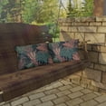 thumbnail image 4 of Outdoor Pillow In Coral Pattern, 4 of 4