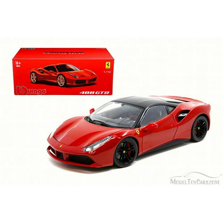 Voiture Bburago Ferrari Signature - 488 GTB 1:18 Rouge - Voiture