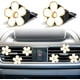 thumbnail image 4 of 6 clips de ventilación de aire acondicionado con forma de margarita, clip de salida de aire acondicionado, clip para ambientador de coche, accesorios de decoración interior para coche (blanco, 3 cm, 3,3 cm) ER, 4 of 5